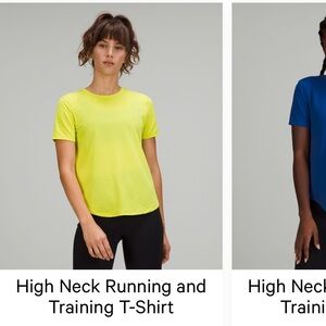Lululemon high neck running and training t shirt (4)